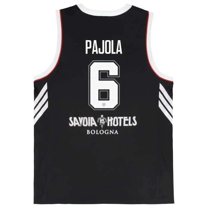 VIRTUS BOLOGNA BLACK LEAGUE JERSEY 25/26