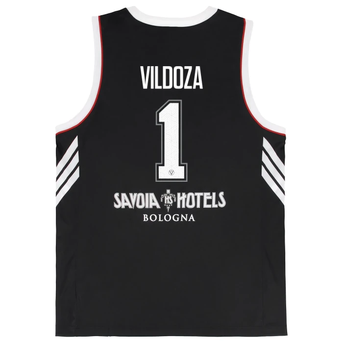 VIRTUS BOLOGNA BLACK LEAGUE JERSEY 25/26