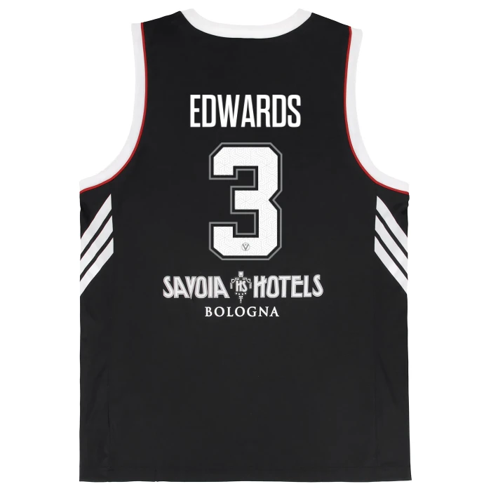 VIRTUS BOLOGNA BLACK LEAGUE JERSEY 25/26
