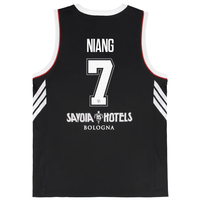 VIRTUS BOLOGNA BLACK LEAGUE JERSEY 25/26