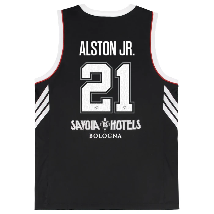 VIRTUS BOLOGNA BLACK LEAGUE JERSEY 25/26