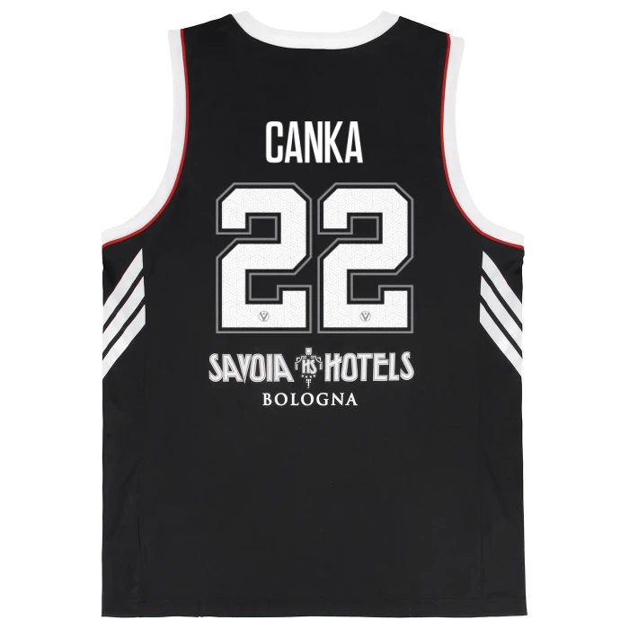VIRTUS BOLOGNA BLACK LEAGUE JERSEY 25/26
