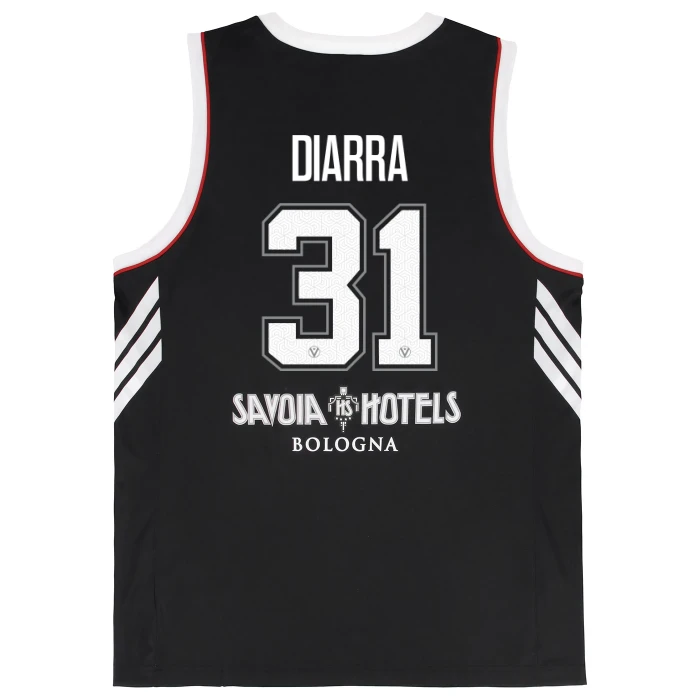 VIRTUS BOLOGNA BLACK LEAGUE JERSEY 25/26