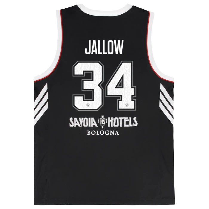 VIRTUS BOLOGNA BLACK LEAGUE JERSEY 25/26