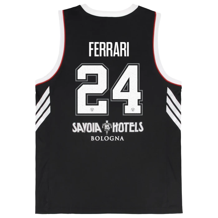 VIRTUS BOLOGNA BLACK LEAGUE JERSEY 25/26