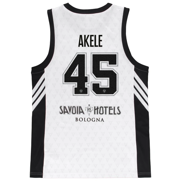 VIRTUS BOLOGNA WHITE LEAGUE JERSEY 25/26