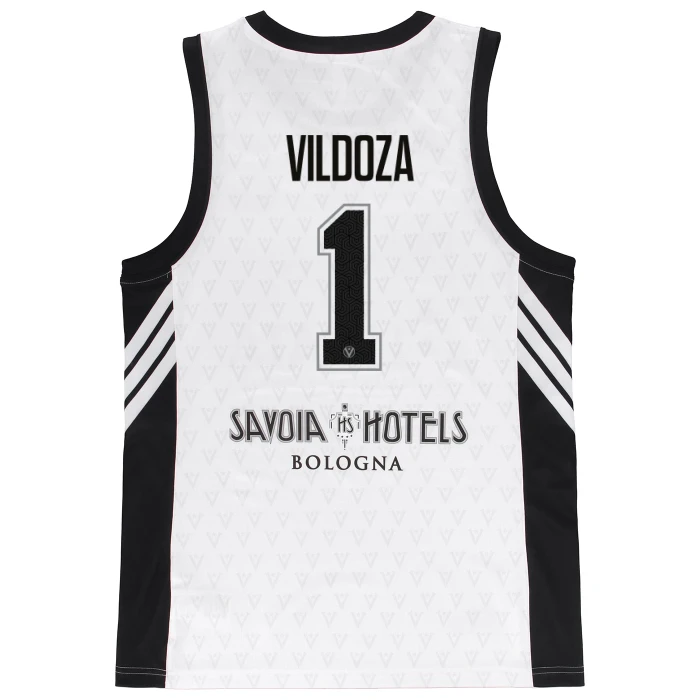 VIRTUS BOLOGNA WHITE LEAGUE JERSEY 25/26