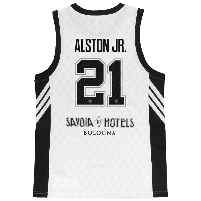 VIRTUS BOLOGNA WHITE LEAGUE JERSEY 25/26