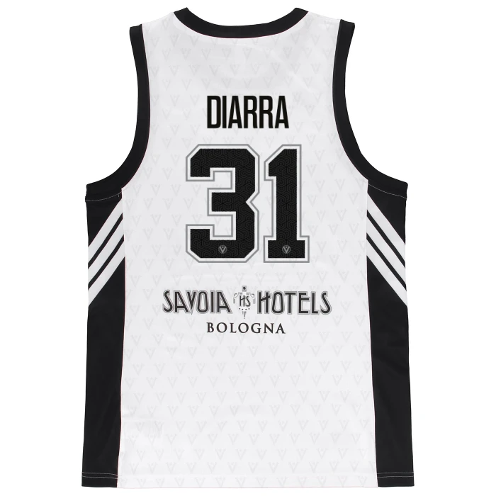 VIRTUS BOLOGNA WHITE LEAGUE JERSEY 25/26