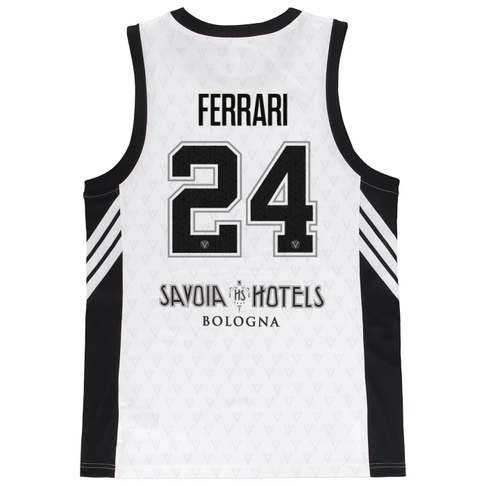 VIRTUS BOLOGNA WHITE LEAGUE JERSEY 25/26