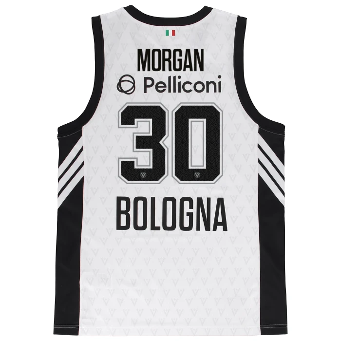 VIRTUS BOLOGNA WHITE EUROLEAGUE JERSEY 25/26