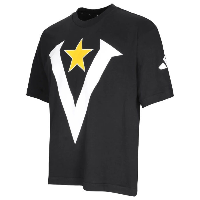 VIRTUS BOLOGNA BLACK RETRO T-SHIRT