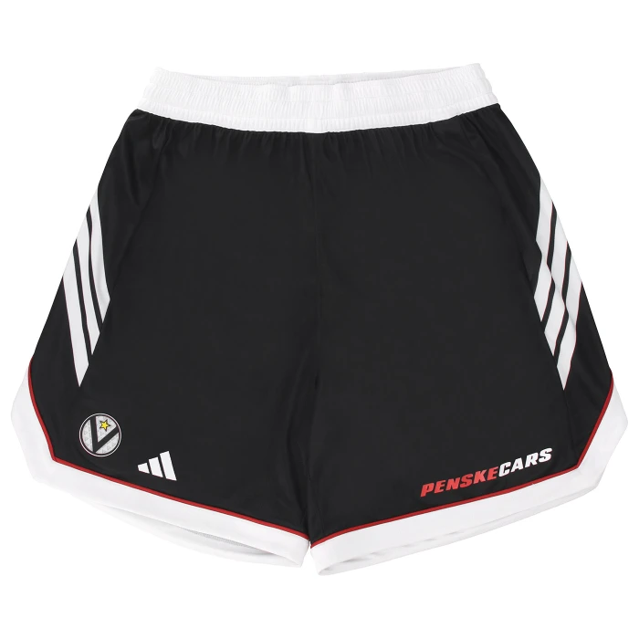 VIRTUS BOLOGNA BLACK LEAGUE SHORTS 25/26