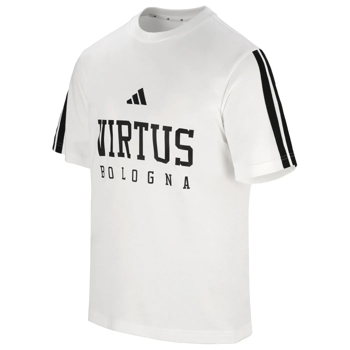 VIRTUS BOLOGNA WHITE SKYLINE T-SHIRT