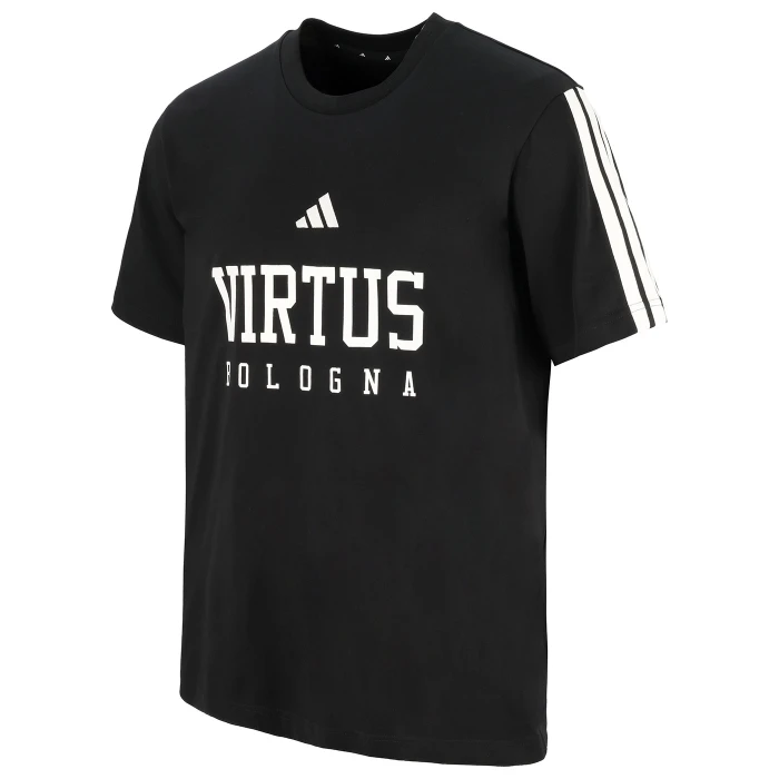 VIRTUS BOLOGNA BLACK SKYLINE T-SHIRT