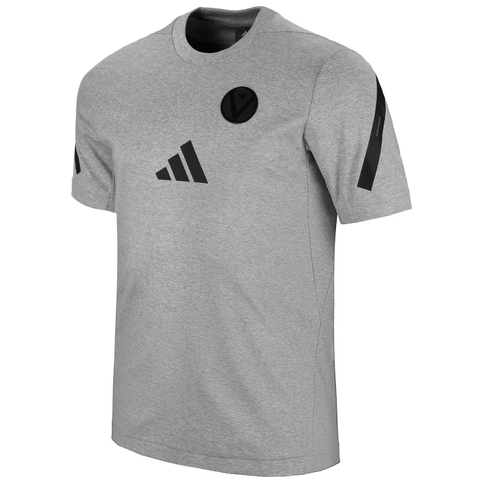 VIRTUS BOLOGNA GREY TRAVEL TEE