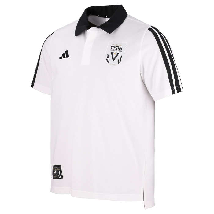 VIRTUS BOLOGNA HISTORY WHITE POLO