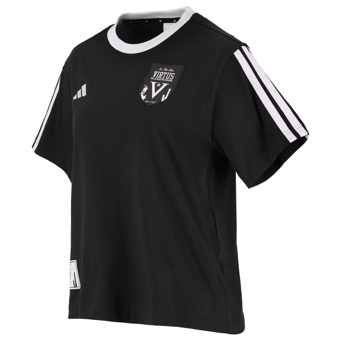 VIRTUS BOLOGNA T-SHIRT HISTORY NERA DONNA