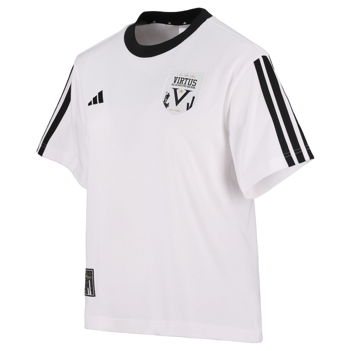 VIRTUS BOLOGNA HISTORY WHITE T-SHIRT - WOMAN