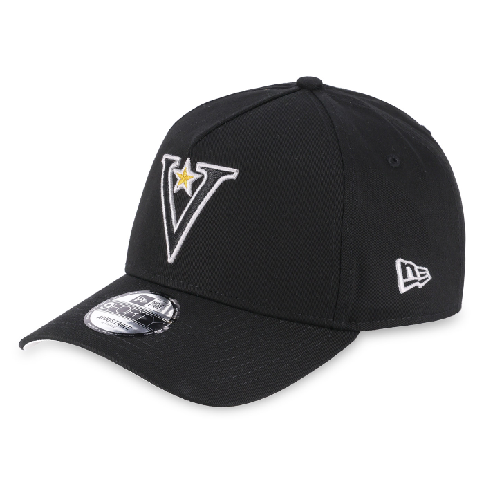 VIRTUS BOLOGNA NEW ERA 9FORTY BLACK CLASSIC CAP
