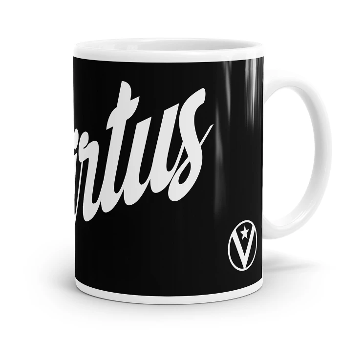 VIRTUS BOLOGNA BLACK ICONIC MUG