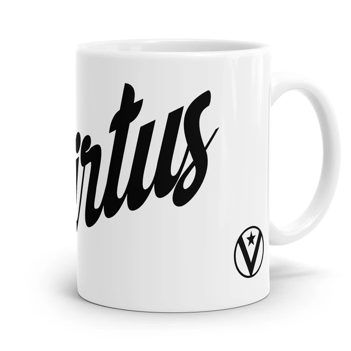 VIRTUS BOLOGNA WHITE ICONIC MUG